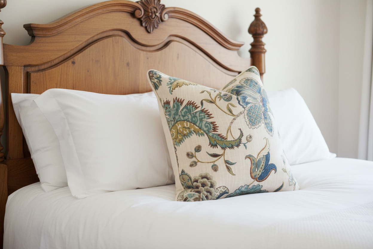 Avignon Cream Cushion Cover