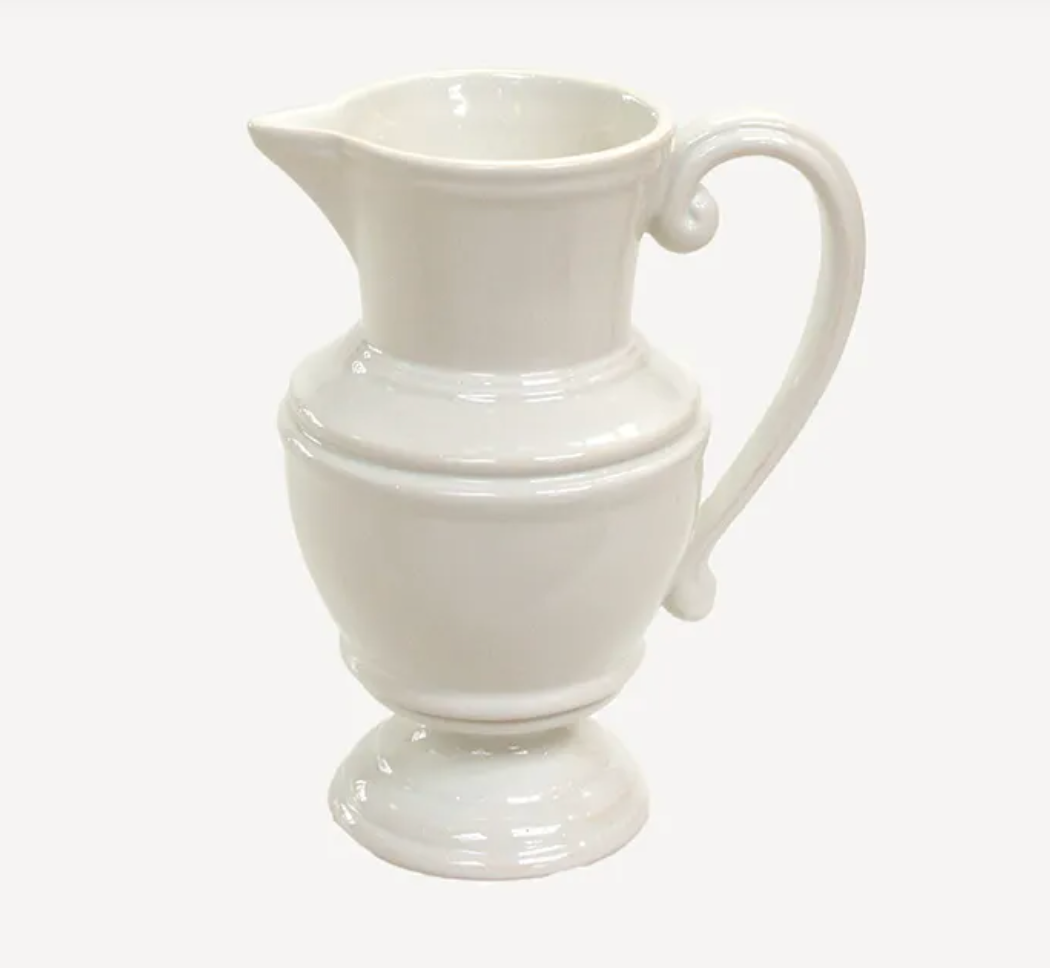 Louis White Jug