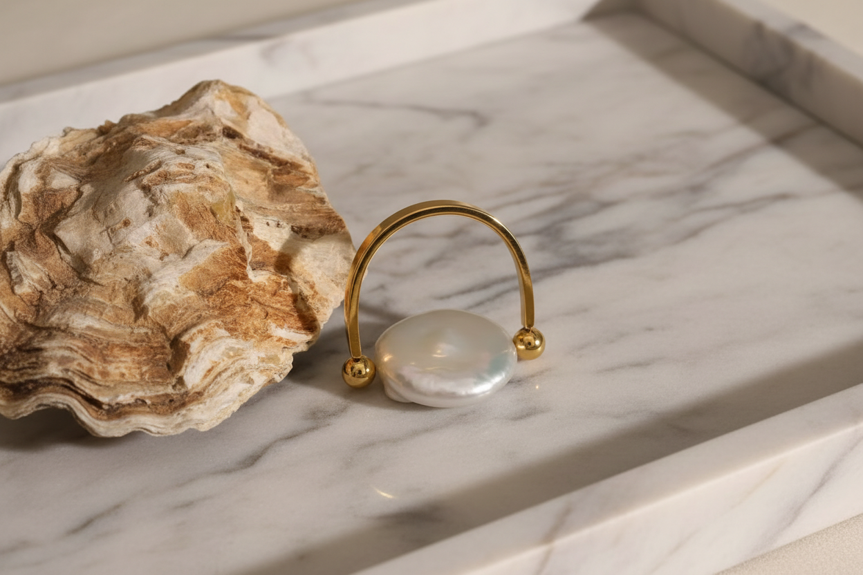 Saint Tropez Pearl Ring