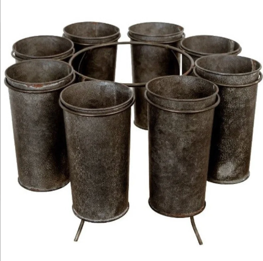 French Tin Centrepiece