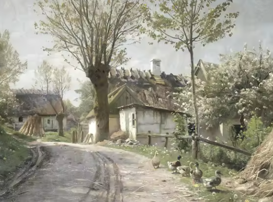 The Cottage Series ~ Print on Canvas