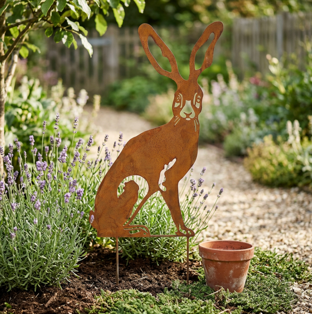 Hare Garden Stake