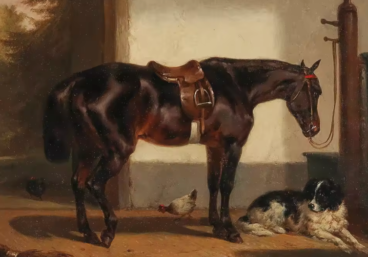 The Antique Equine Series ~ Print on Canvas