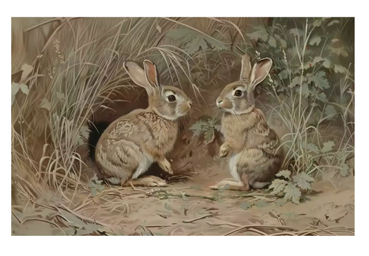 The Bunny Series ~ Print on Canvas