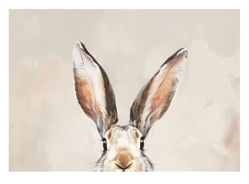 The Bunny Series ~ Print on Canvas