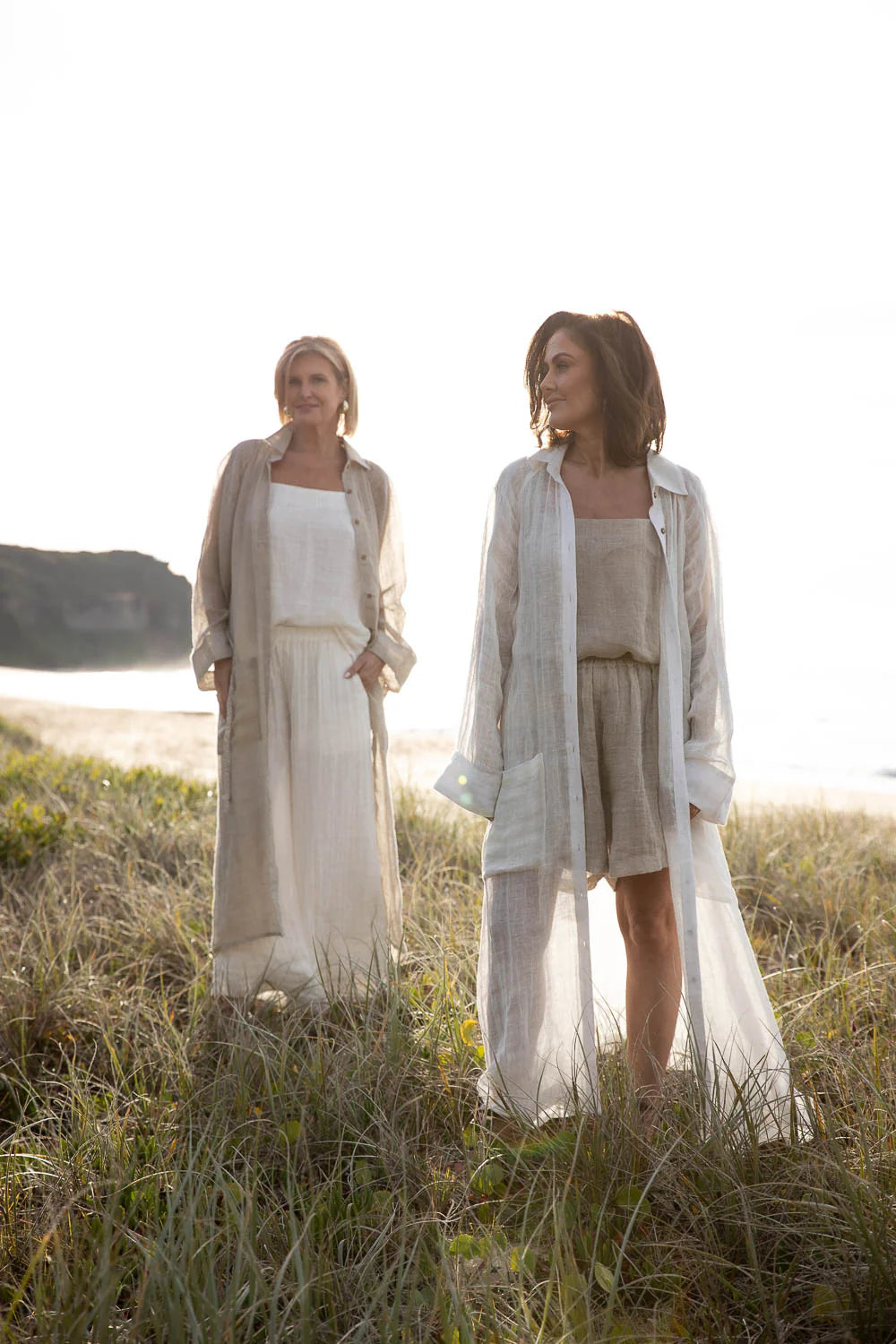 Linen Duster Jacket